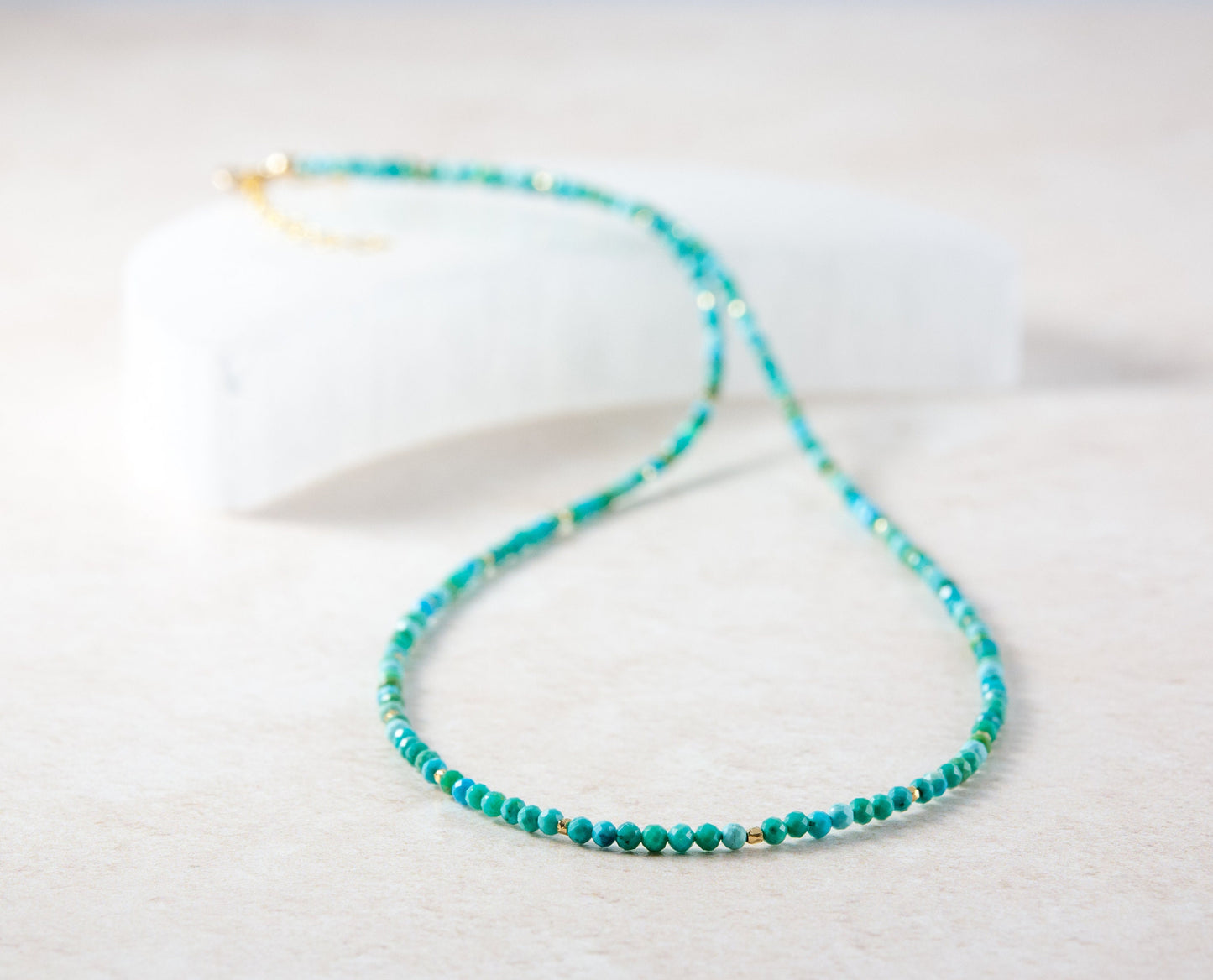 Turquoise Dainty Gemstone Bracelet