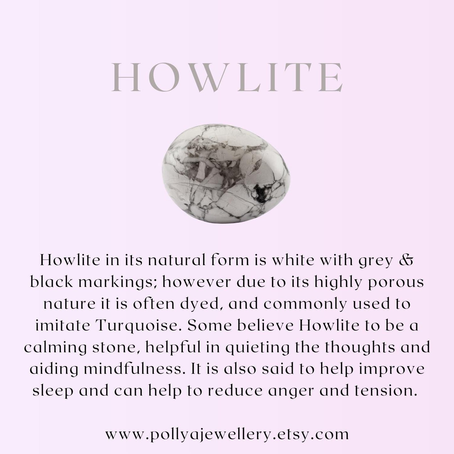 Dainty Howlite Gemstone Tube Bead Bracelet