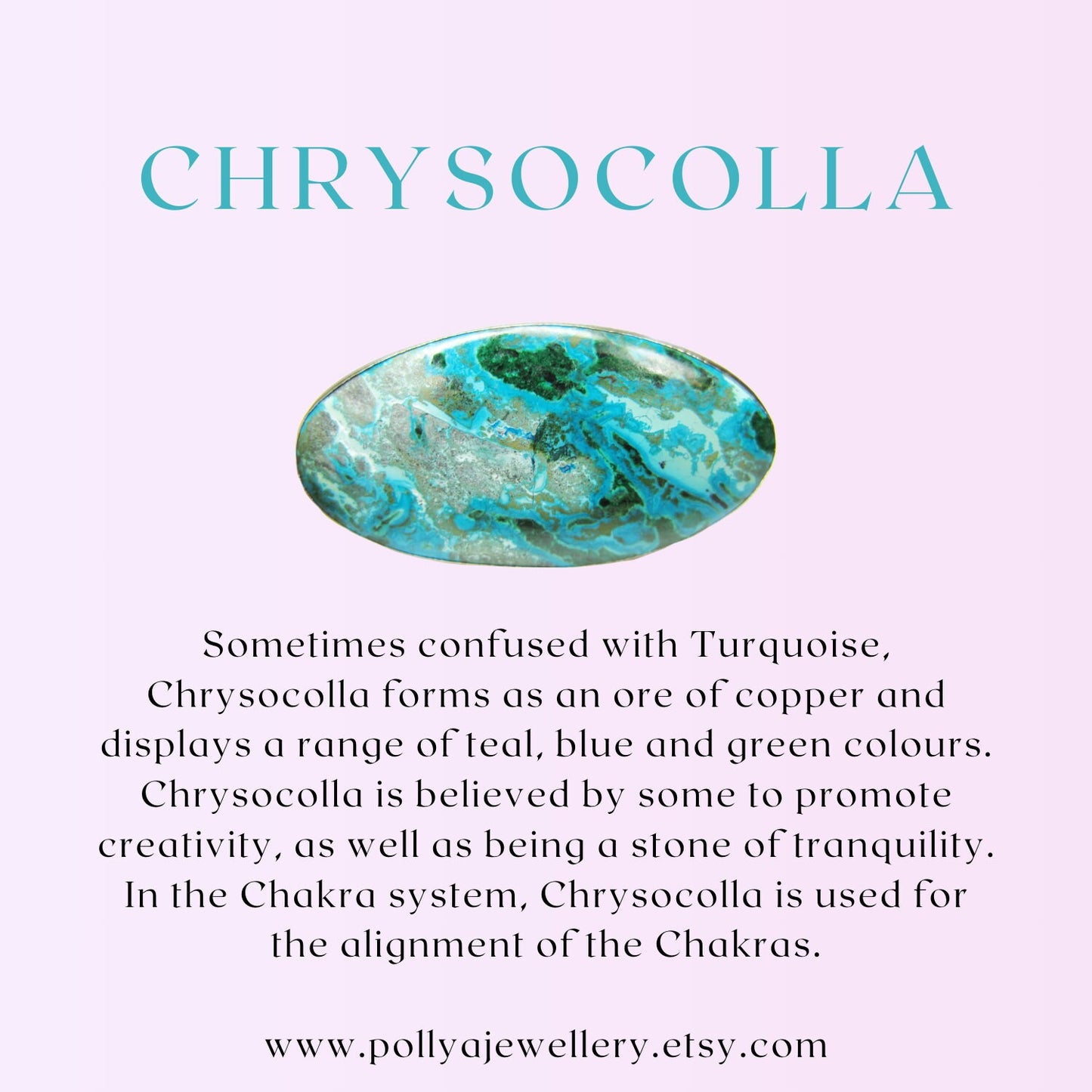 Dainty Chrysocolla Gemstone Bracelet