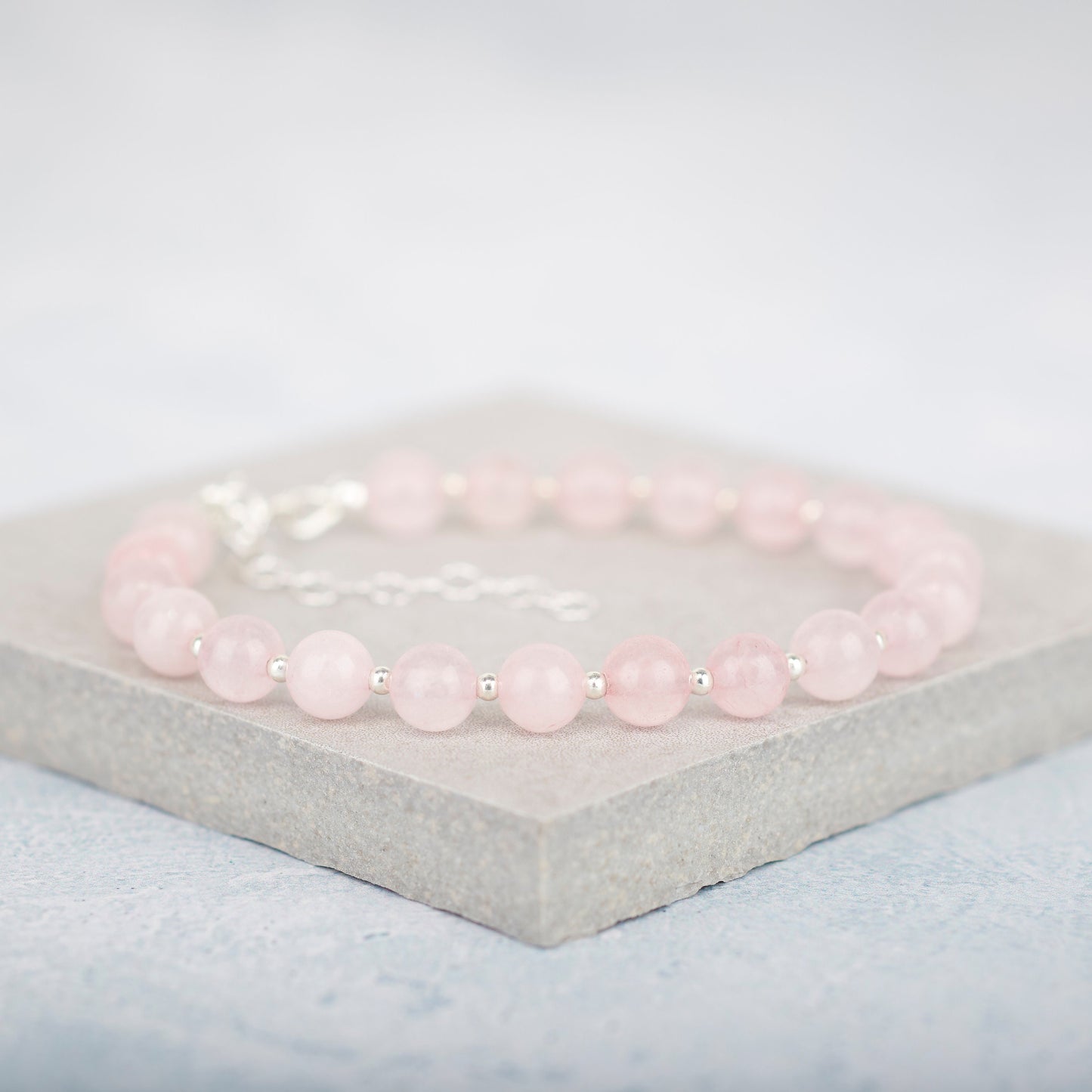 Rose Quartz Gemstone Bracelet