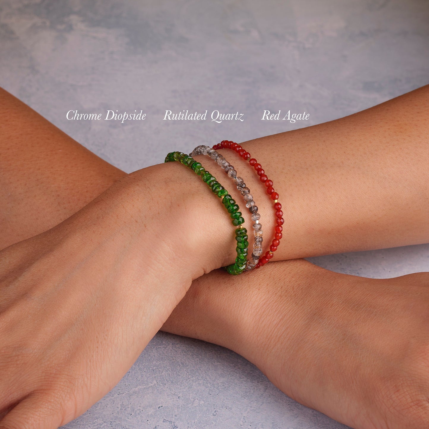 Chrome Diopside Gemstone Bracelet