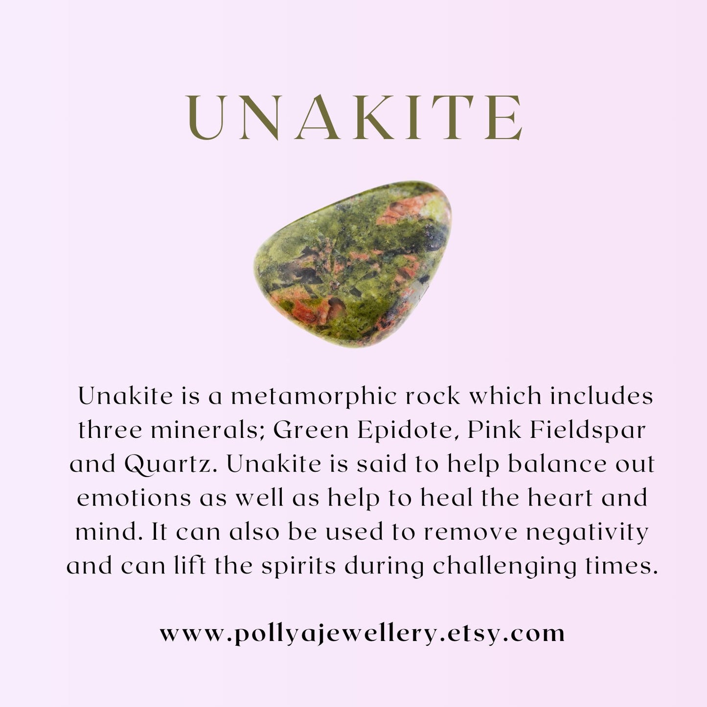 Dainty Unakite Gemstone Bracelet