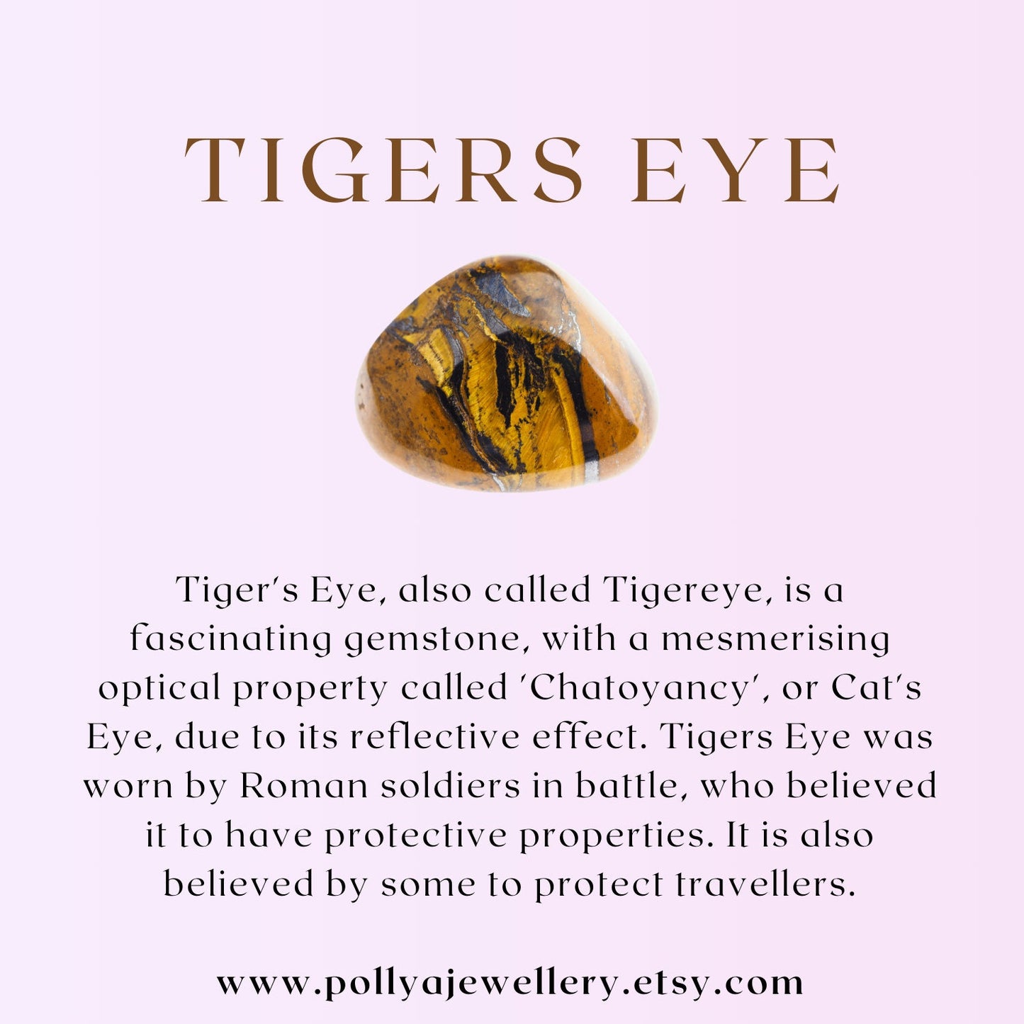 Tiger's Eye Gemstone Bracelet (Grade A)
