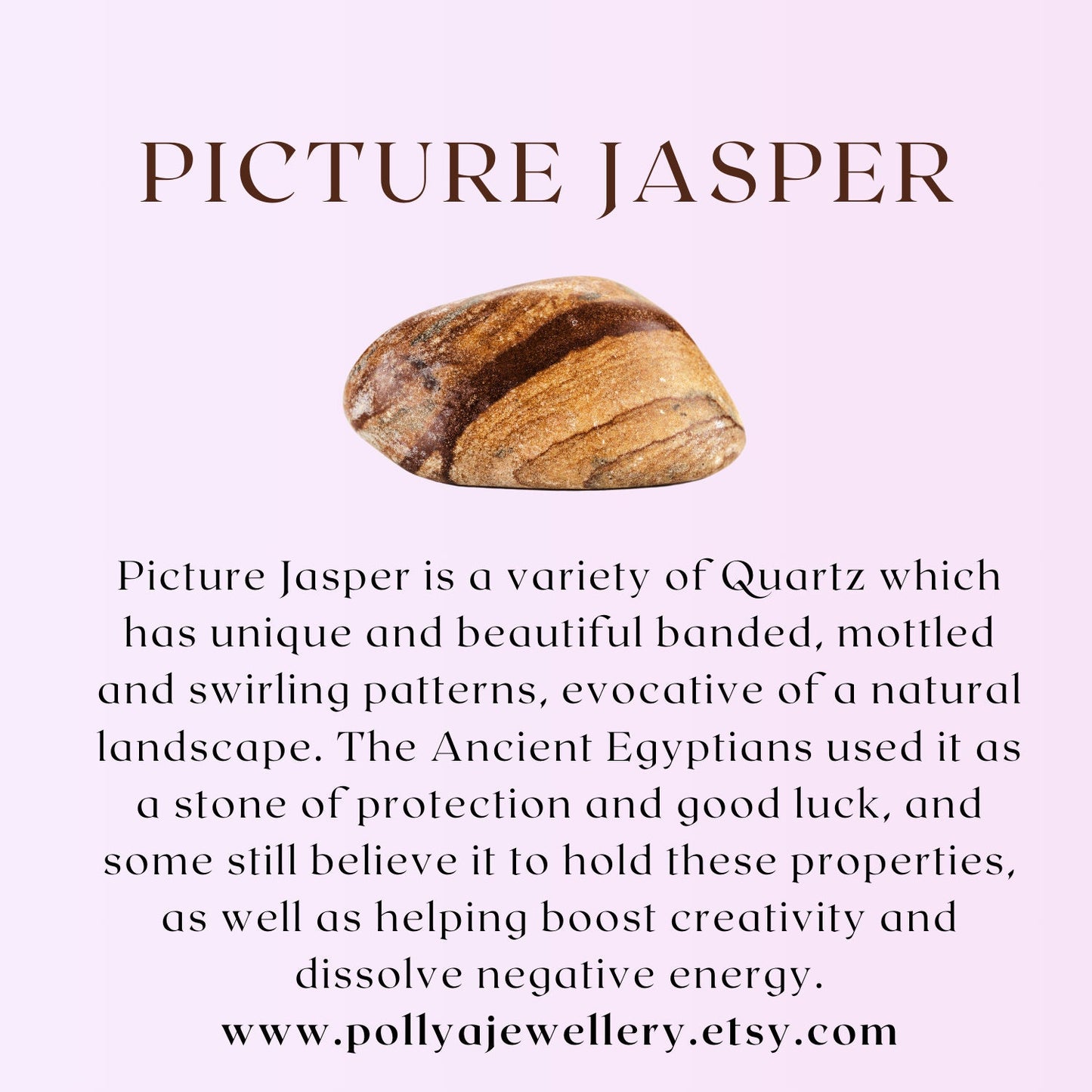 Picture Jasper Gemstone Bracelet