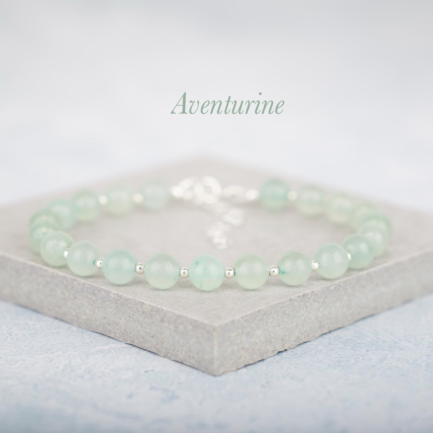 Green Aventurine Gemstone Bracelet