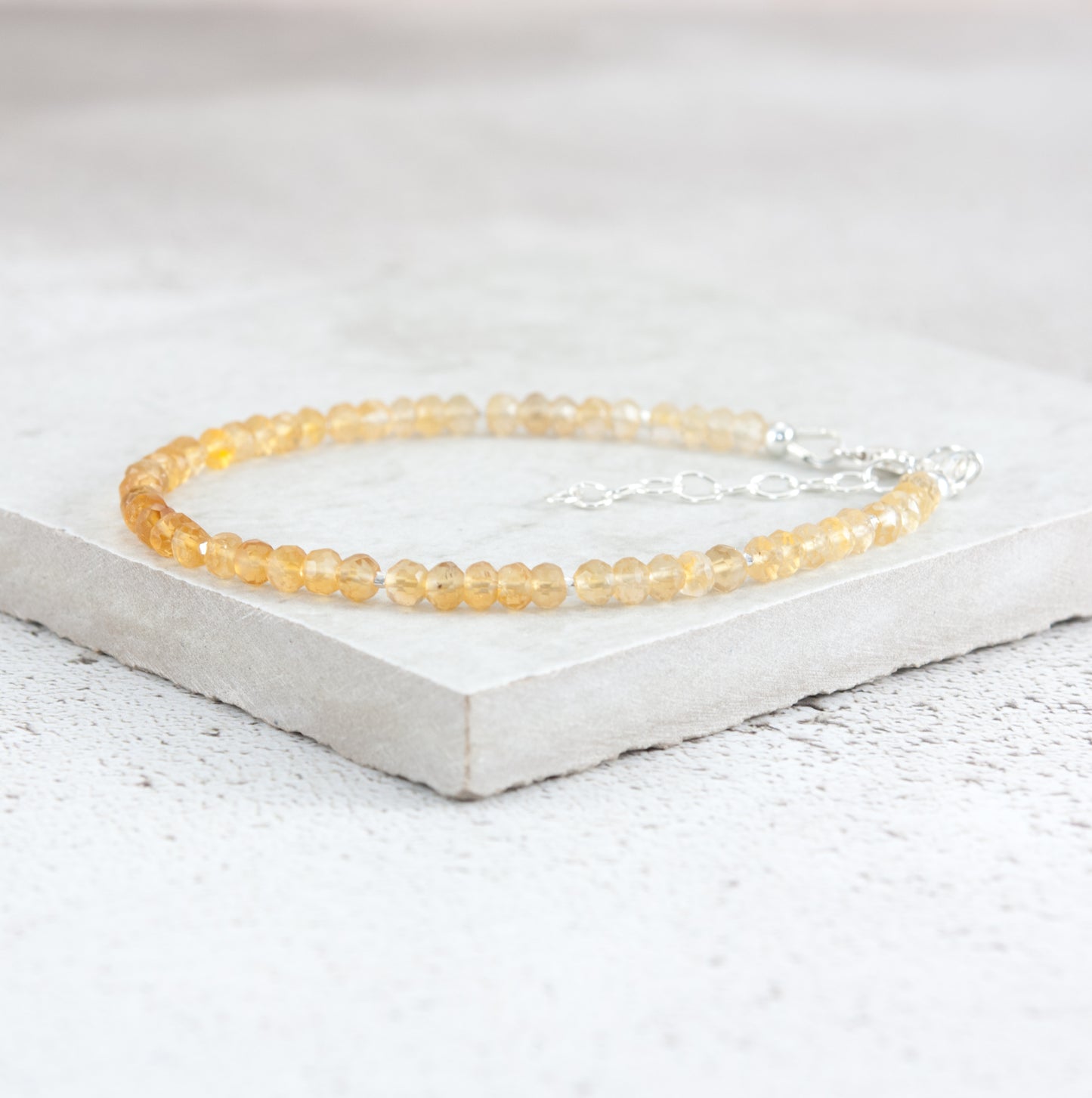 Citrine Ombre Gemstone Bracelet