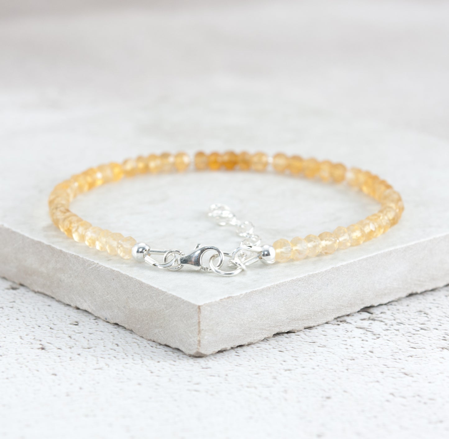 Citrine Ombre Gemstone Bracelet