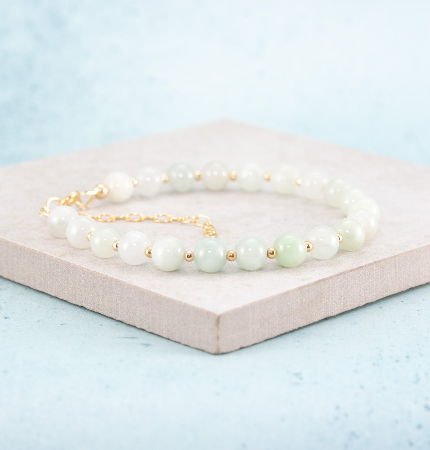 Jadeite Gemstone Bracelet
