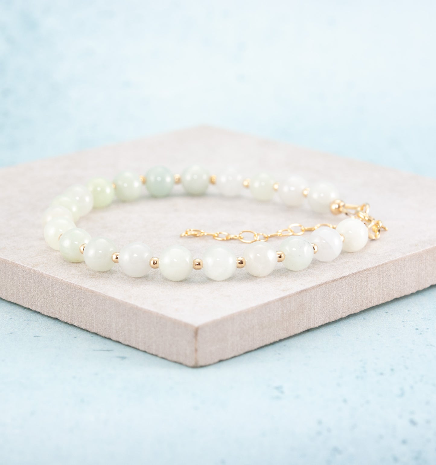 Jadeite Gemstone Bracelet