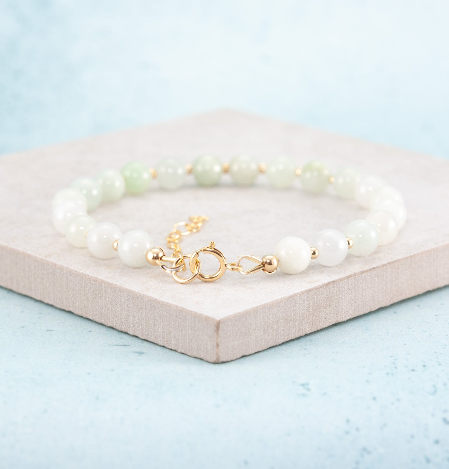 Jadeite Gemstone Bracelet