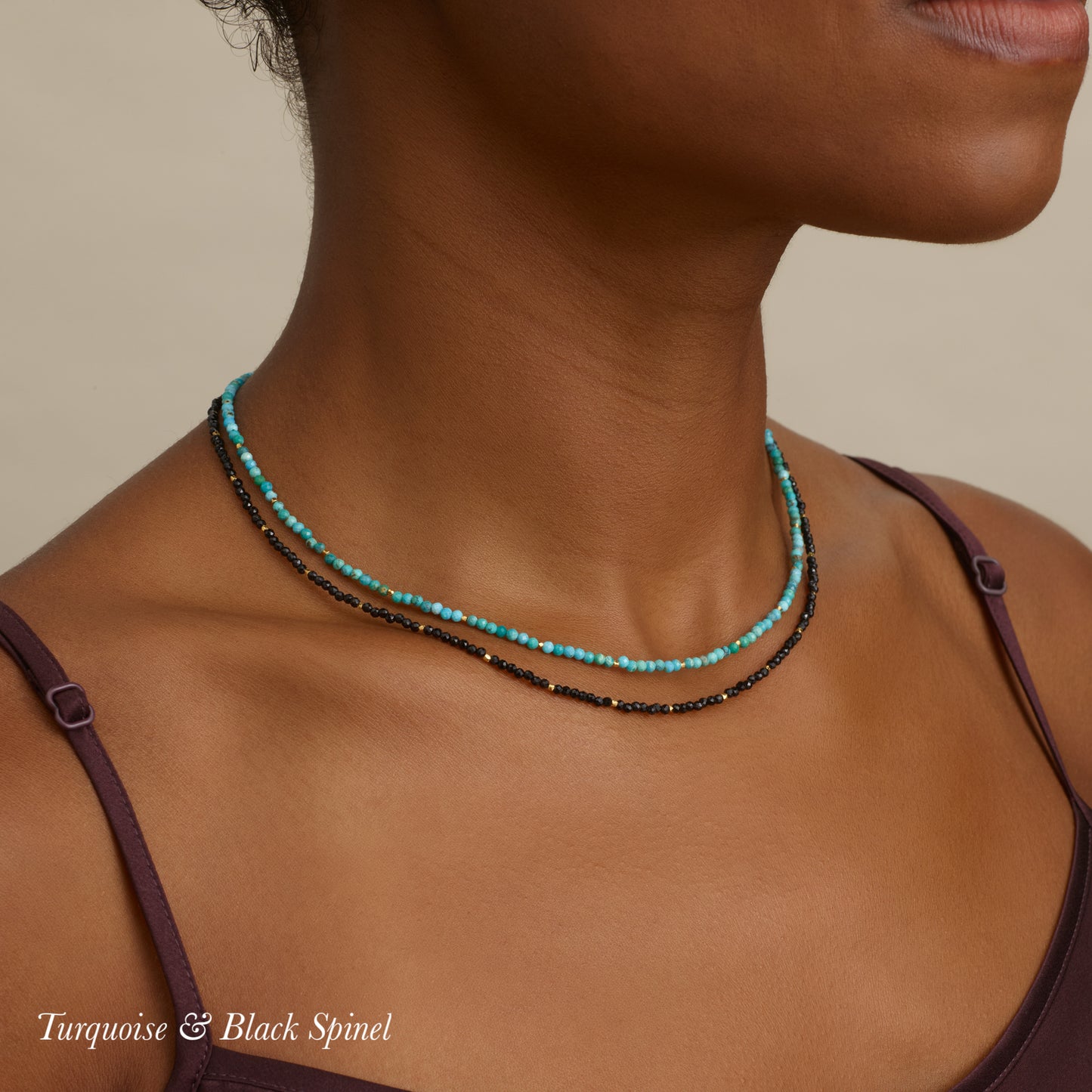 Dainty Turquoise Gemstone Necklace