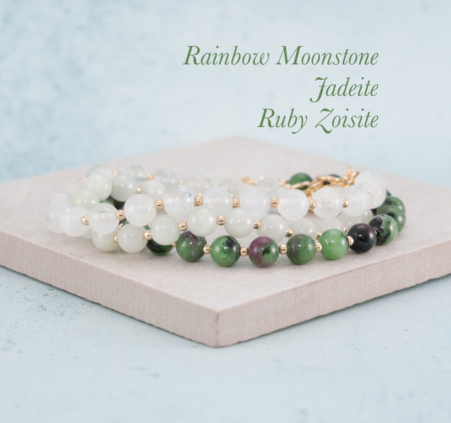 Jadeite Gemstone Bracelet