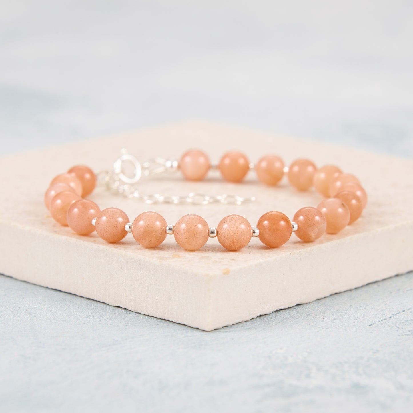 Sunstone Gemstone Bracelet