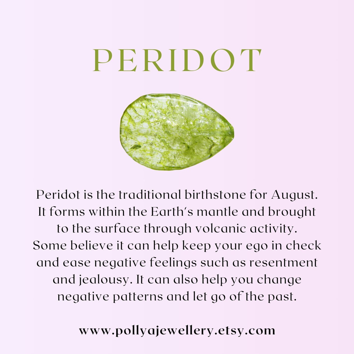 Raw Peridot Gemstone Bracelet