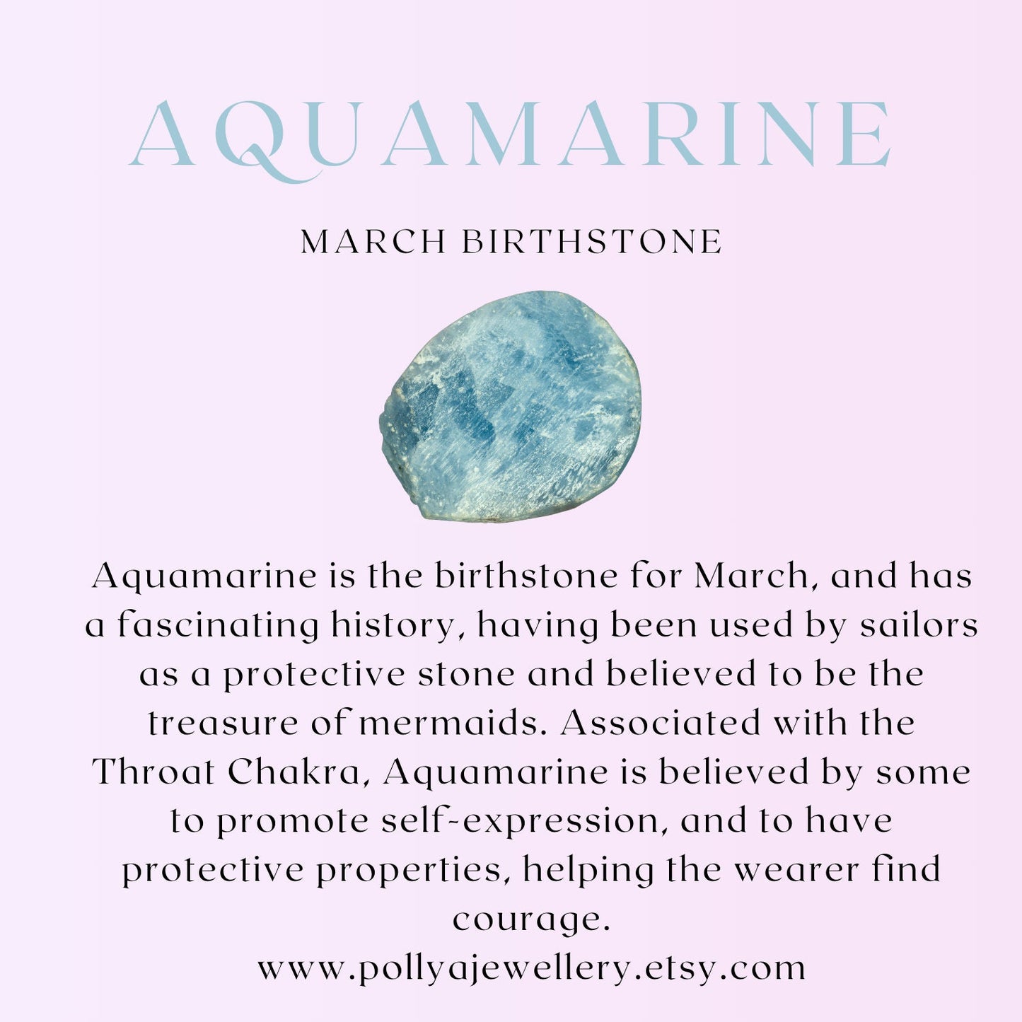 Raw Aquamarine Gemstone Bracelet