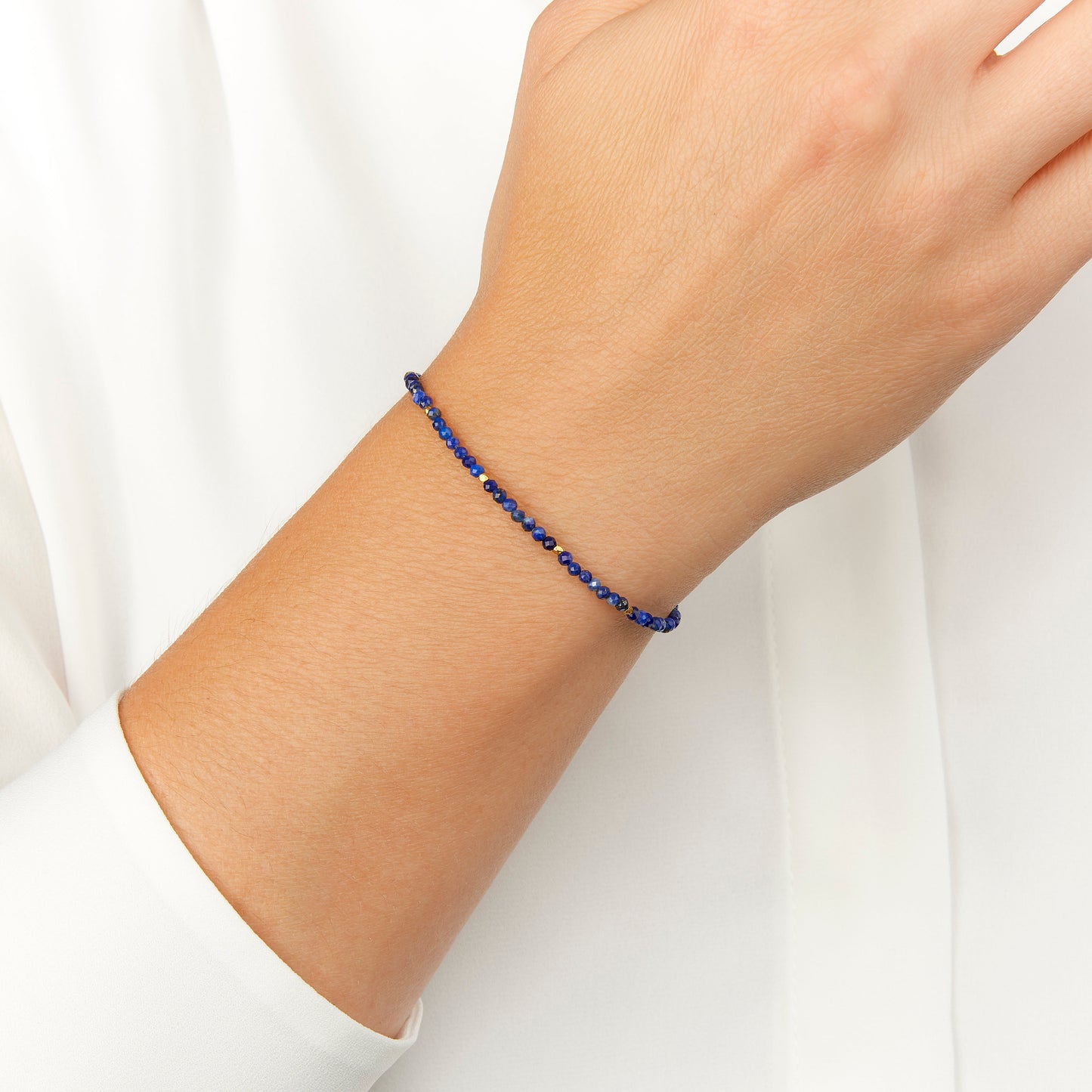 Lapis Lazuli Dainty Gemstone Bracelet