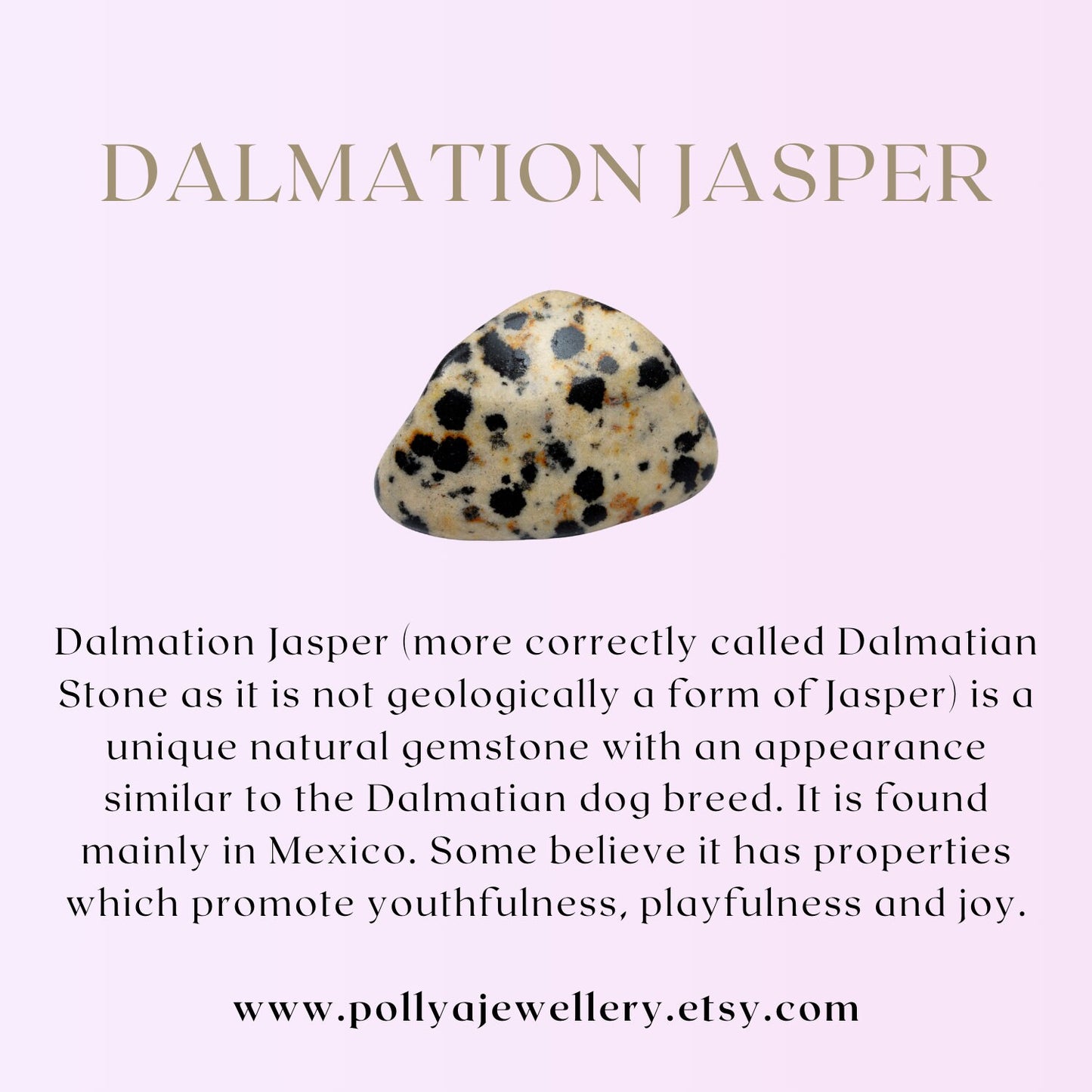 Dainty Dalmatian Jasper Gemstone Cube Bead Bracelet