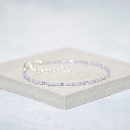 Dainty Tanzanite Bracelet (AAA Grade)