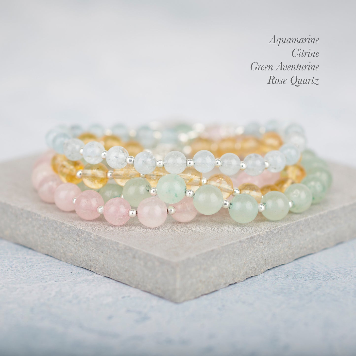 Aquamarine Gemstone Bracelet