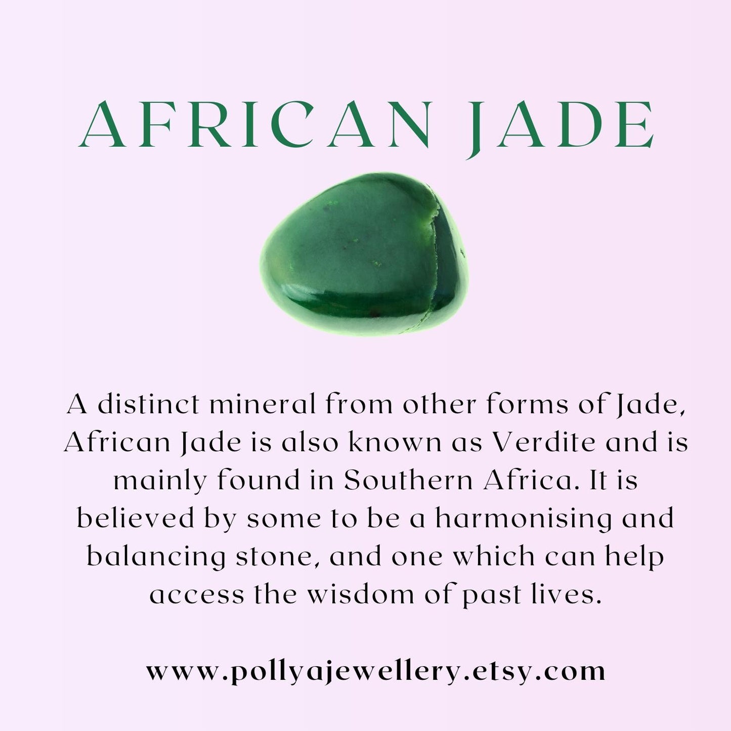 Dainty African Jade Bracelet