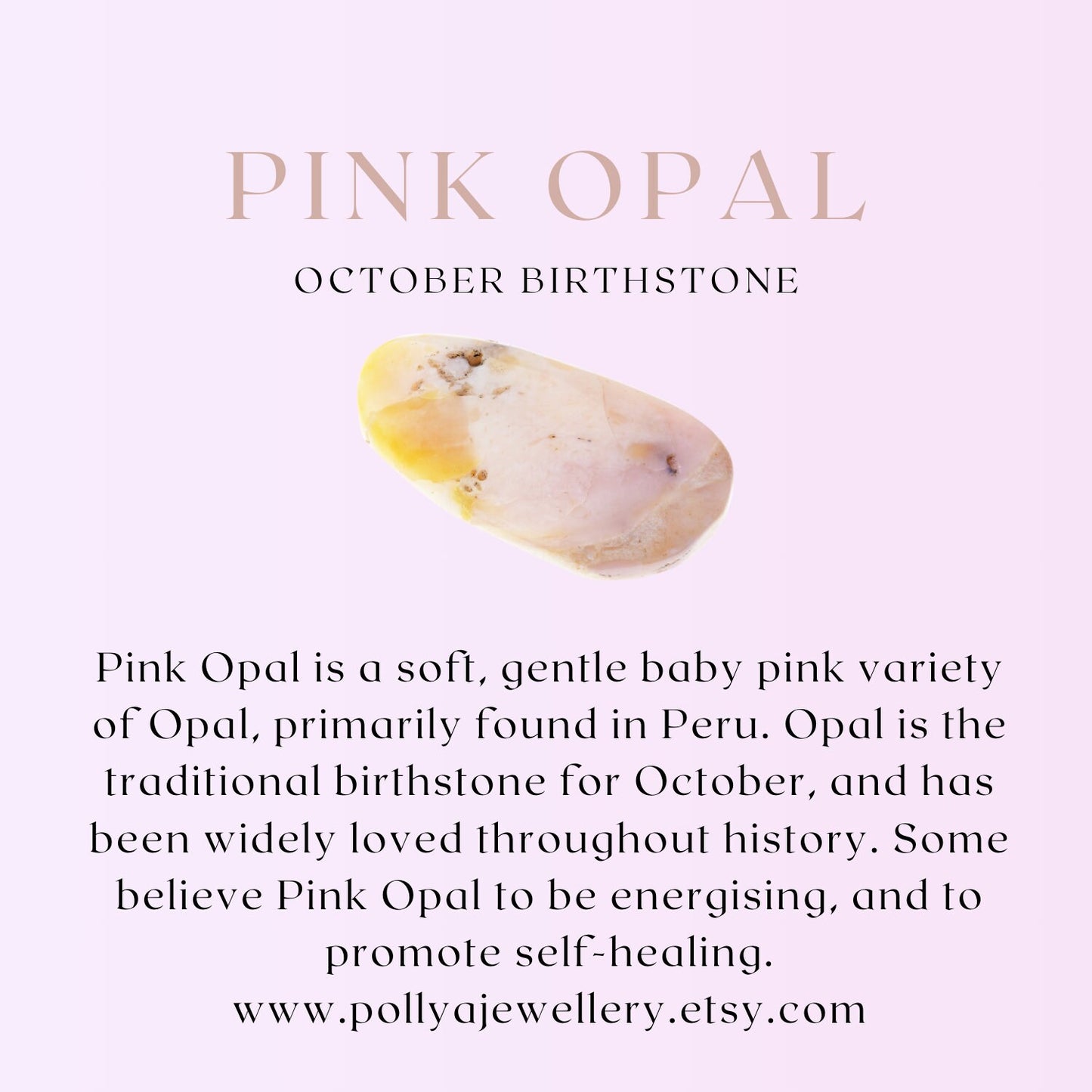 Dainty Pink Opal Bracelet (AA Grade)