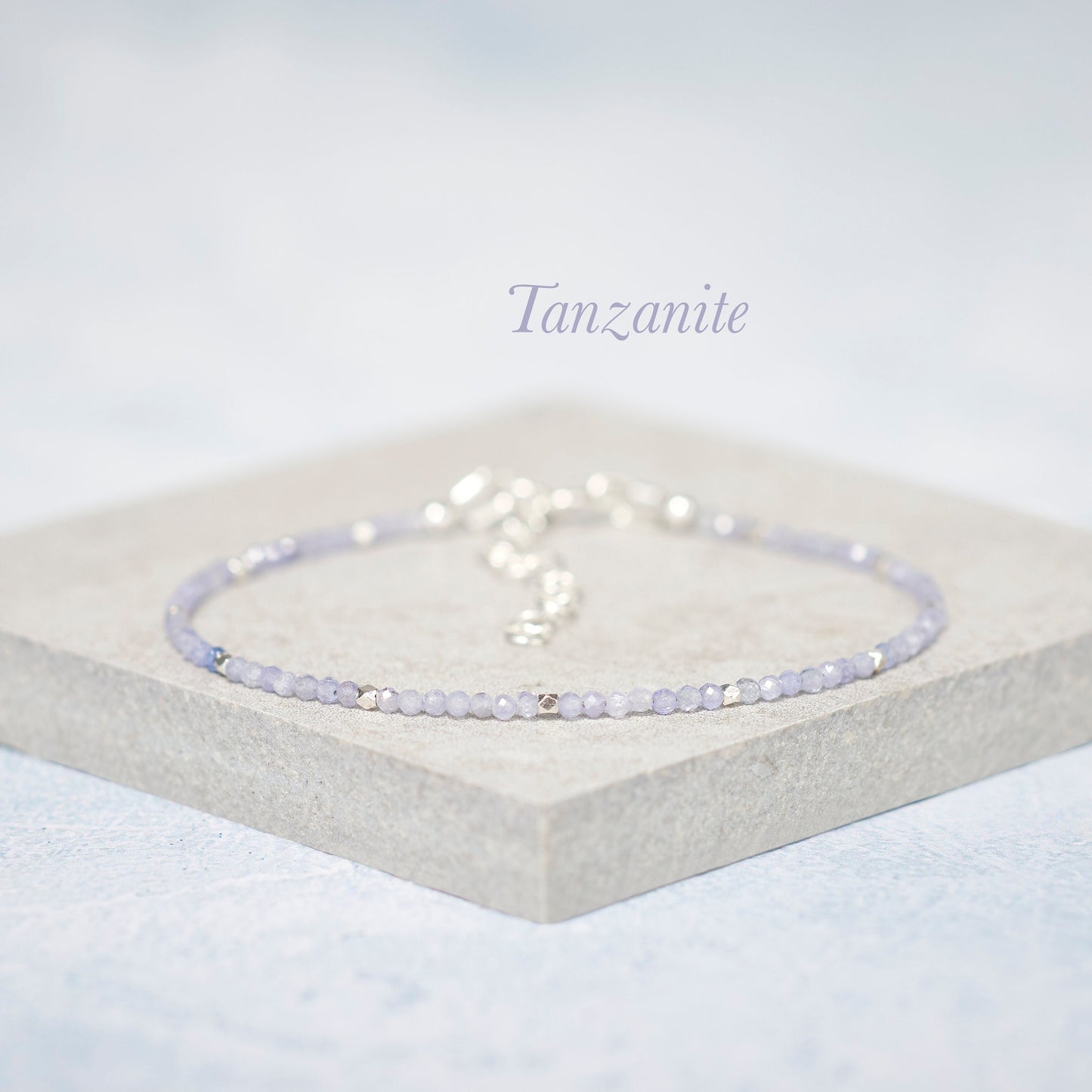 Dainty Tanzanite Bracelet (AAA Grade)