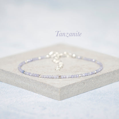 Dainty Tanzanite Bracelet (AAA Grade)