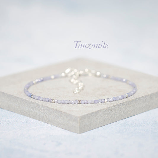 Dainty Tanzanite Bracelet (AAA Grade)