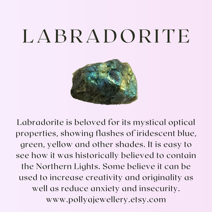 Labradorite Gemstone Bracelet