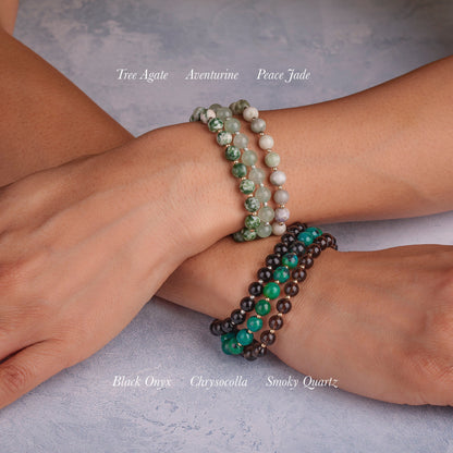 Black Tourmaline Gemstone Bracelet