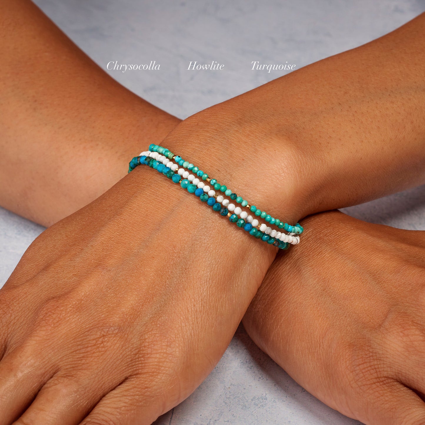Turquoise Dainty Gemstone Bracelet