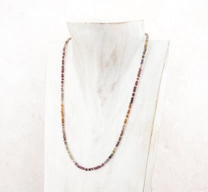 Dainty Tunduru Sapphire Gemstone Necklace
