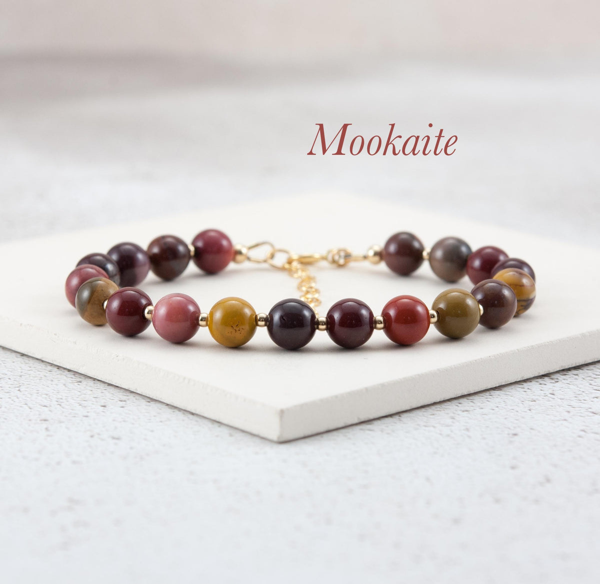 Mookaite Gemstone Bracelet