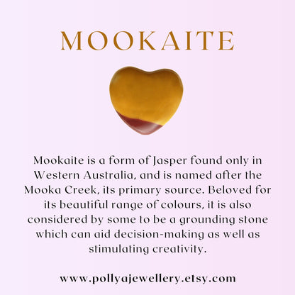 Dainty Mookaite Gemstone Bracelet