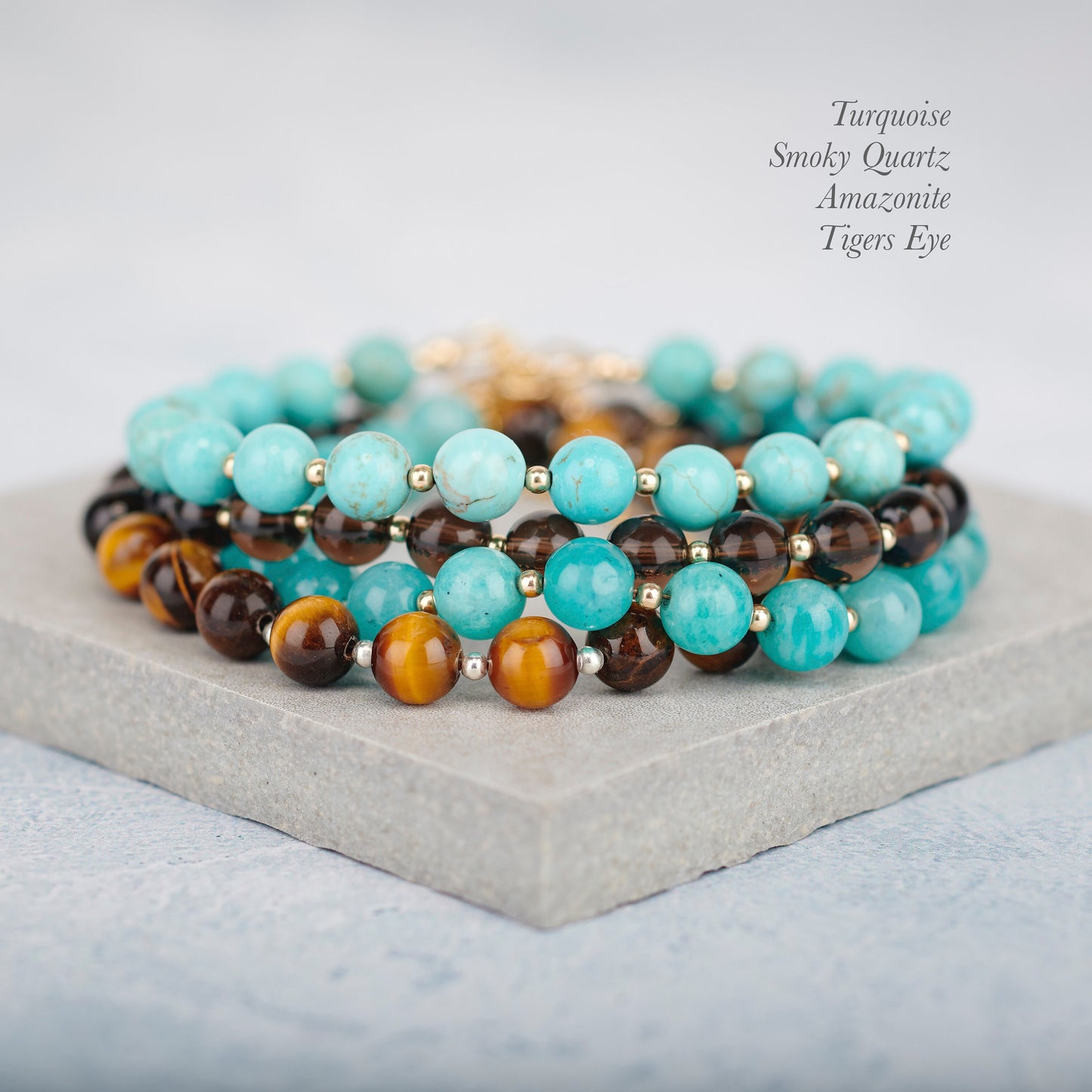 Smoky Quartz Gemstone Bracelet