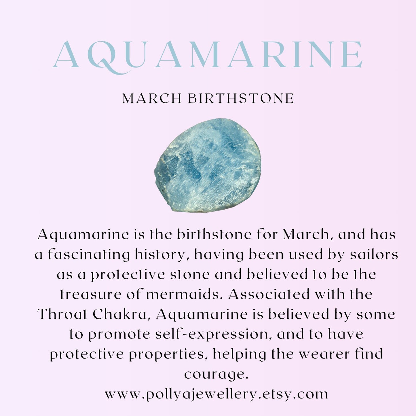 Aquamarine Gemstone Bracelet