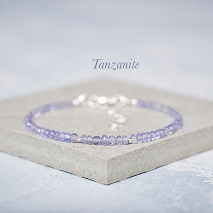 Tanzanite Gemstone Bracelet (AA Grade)