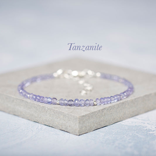 Tanzanite Gemstone Bracelet (AA Grade)