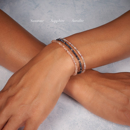 Dainty Sapphire Bracelet