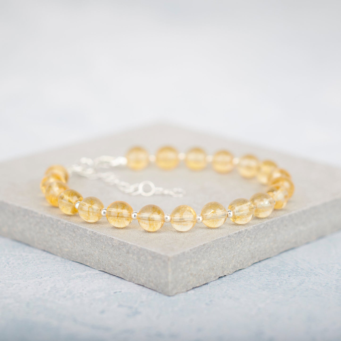 Citrine Gemstone Bracelet