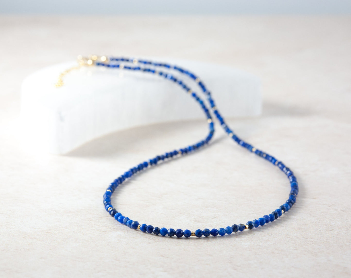 Lapis Lazuli Dainty Gemstone Bracelet