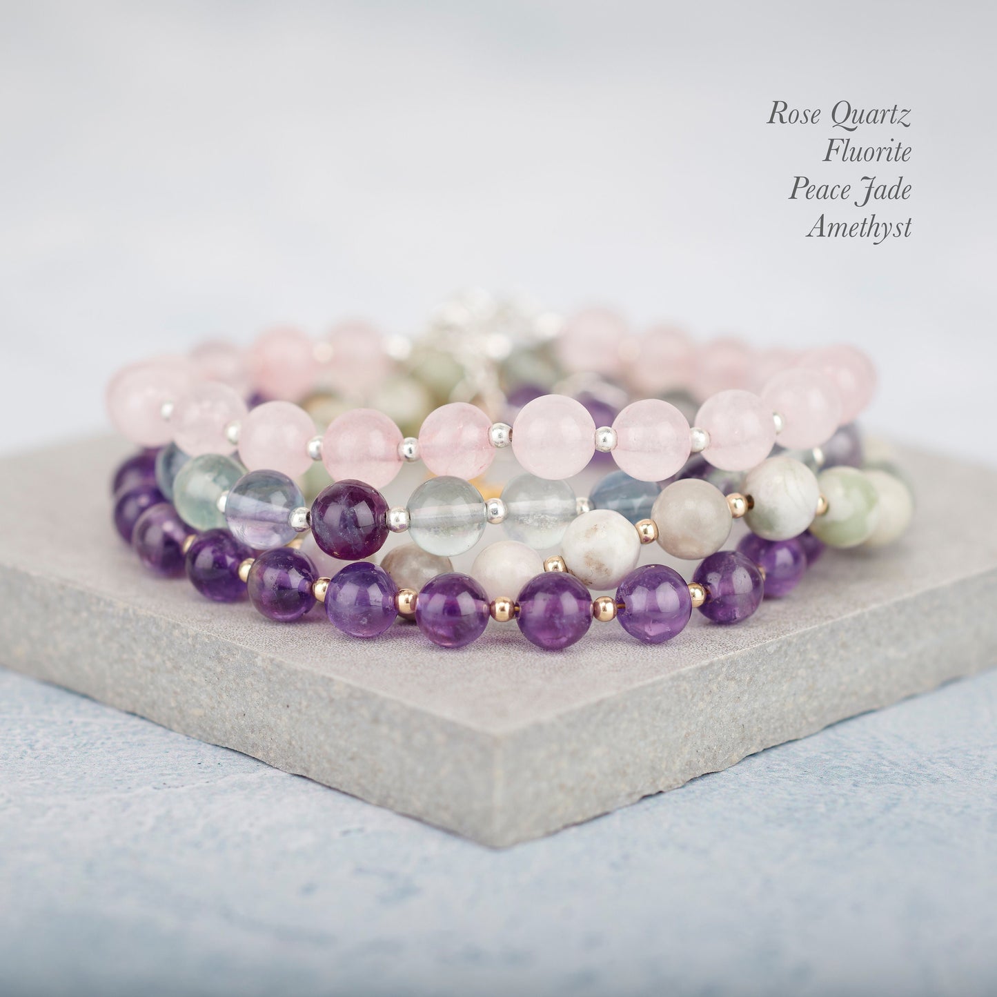 Amethyst Gemstone Bracelet (Grade A)