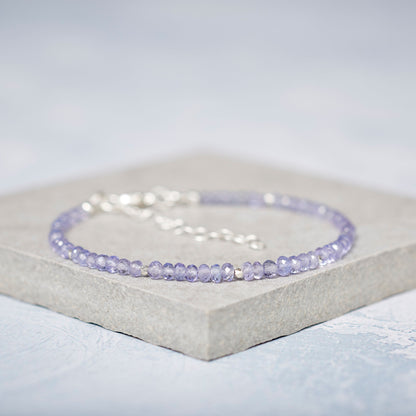 Tanzanite Gemstone Bracelet (AA Grade)