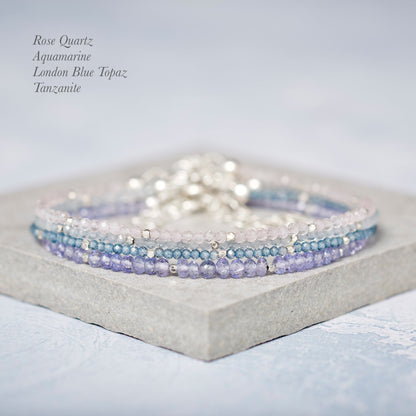 Tanzanite Gemstone Bracelet (AA Grade)