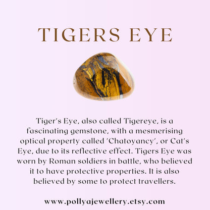 Tiger's Eye Gemstone Bracelet (Grade A)