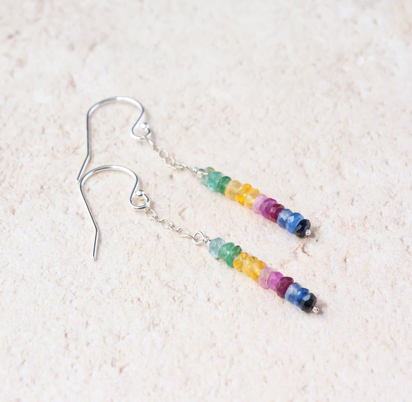 Dainty Precious Gemstone Bracelet (Ruby, Emerald and Blue, Pink & Yellow Sapphire)