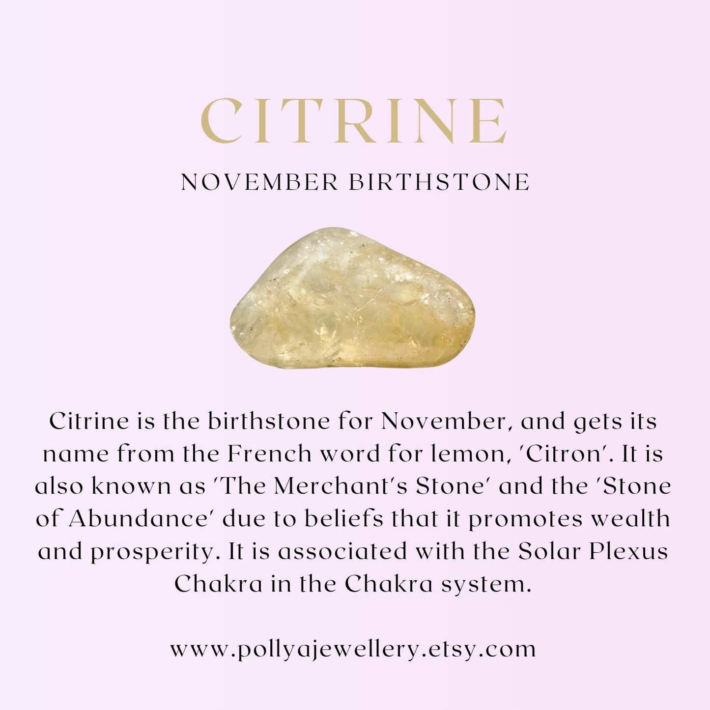 Citrine Gemstone Bracelet