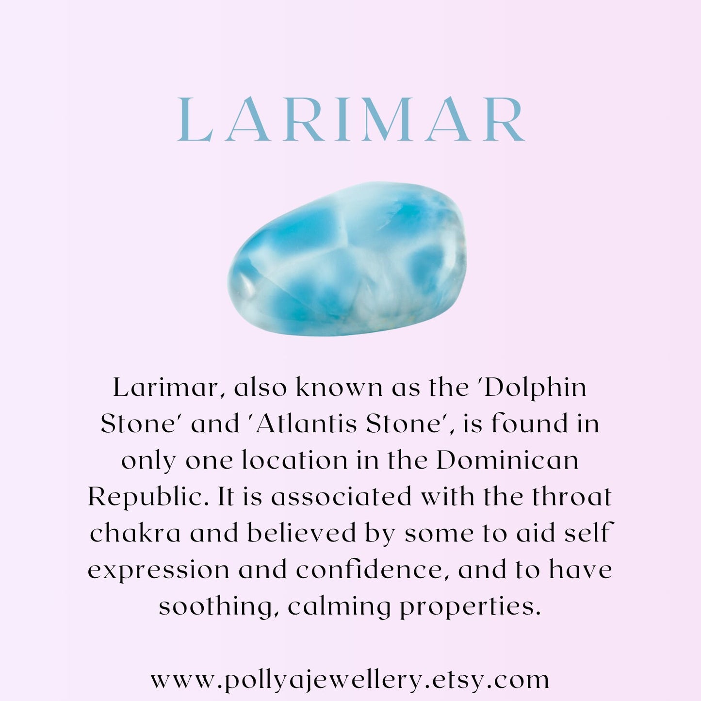 Dainty Larimar Gemstone Bracelet
