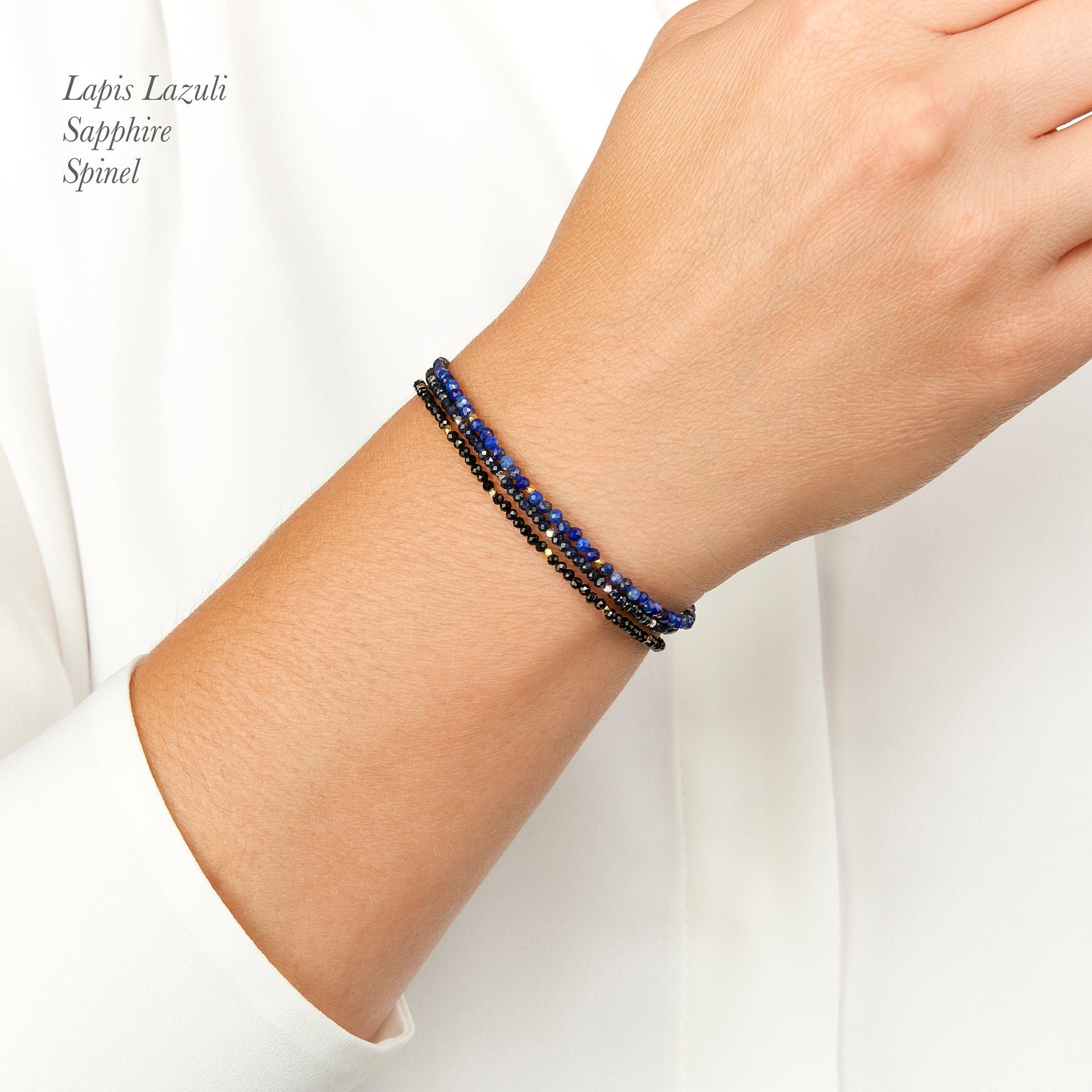 Lapis Lazuli Dainty Gemstone Bracelet