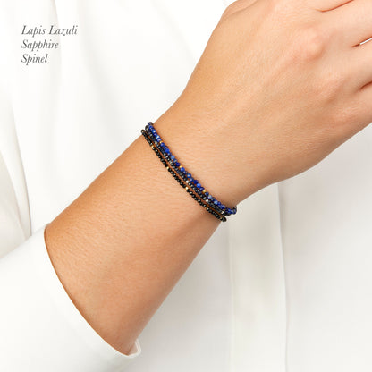 Lapis Lazuli Dainty Gemstone Bracelet
